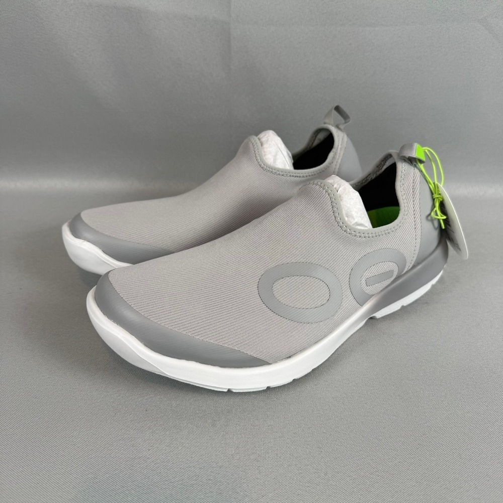 Oofos OOmg Sport Recovery Sneakers Mens 9 Slate Fade Gray Slip-On Light New NIB - Picture 2 of 9